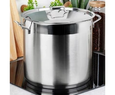 Vilde Plieninis puodas SU DANGIU 30 CM 18 L INDUKCINĖ INDUKCINĖ INDUKCINĖ INDUKCIJA