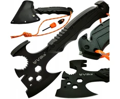VILKS MULTITOOL RESCUE Survival Kit Ax Hammer FIRST WISTLE Crowbow