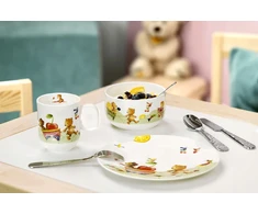 Villeroy Boch Hungry as a Bear vaikiškų indų rinkinys - 7 vnt.