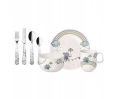 Villeroy &amp; Boch vaikiškas indų rinkinys Walk like an Elephant, 7 dalių