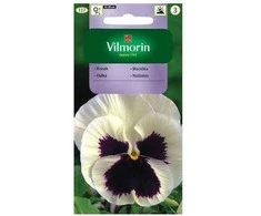 Vilmorin Našlaičių sėklos 0.5g WEISS MIT AUGE/ didžiažiedės