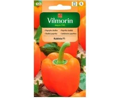 Vilmorin Saldžiųjų paprikų sėklos 0.2g KUBISTA/oranžinės