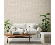 Viniliniai tapetai flizelino pagrindu GRANDECO Villa Borghese 130807, 0,53 x 10,05 m
