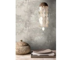 Viniliniai tapetai flizelino pagrindu GRANDECO OLD TOWN PLAIN, A63101, 0,53 m x 10,05 m