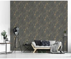 Viniliniai tapetai flizelino pagrindu GRANDECO Marmor A74802, 0,53 x 10,05 m