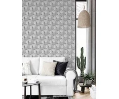 Viniliniai tapetai flizelino pagrindu GRANDECO BOAZ, A54604, 0,53 x 10,05 m