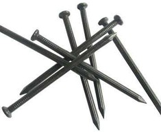 Vinys, statybinės, juodos, 1,8 x 40 mm, 300g