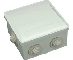 Virštinkinė paskirstymo dėžutė Vilma, 80x80x40mm, 650 °C, IP44, pilkos sp.