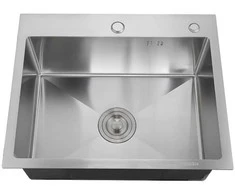 Bikuva.lt Virtuvės kriauklė NEŽINOMAS NT AB 540x510x200mm, satininė