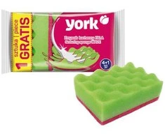 Virtuvinės kempinėlės Wave York 10x7x3cm/4+1vnt. žalios