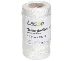 Lasso Virvė Polipropileno 1.5mm 100m