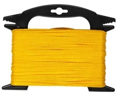 Lasso Virvė Polipropileno Geltona 2mm 50m