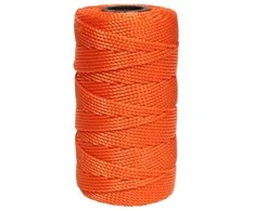 Bikuva.lt Virvė suktasis polipropileno 1,5 mm x 100 m, oranžinė