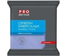 Viskozės šluostės PRO Service 30x38cm/10vnt. mėlynos