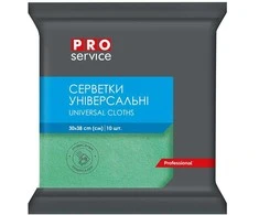 Viskozės šluostės PRO Service 30x38cm/10vnt. žalios