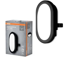 6W LED lauko plafonas BULKHEAD, juodas, 4000K, IP54