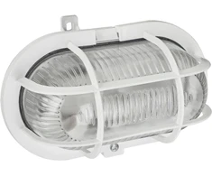 Visuomeninis šviestuvas SPECTOR LIGHT, IP44, E27, 60W, 230 V, baltos sp., 18,6x12,2x10,8cm