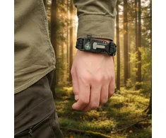 Vitolog daugiafunkcinė išgyvenimo paracord apyrankė 5in1 su kompasu, skeltuvu ir švilpuku