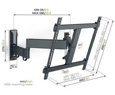 Vogels VOGEL'S COMFORT TVM3443B TV Laikiklis