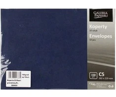 Galeria Papieru Vokai C5 PEARL 150g 10vnt raudoni
