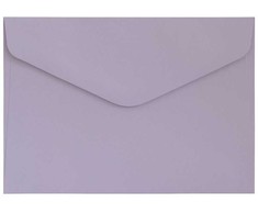 Vokai Galeria Papieru C6, lygūs, levandų spalvos, 130 g/m2, 10 vnt./pak.