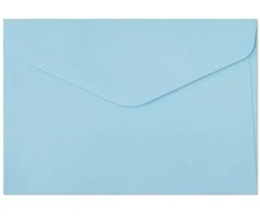Galeria Papieru Mėlyna Vokai Galeri Papieru C6, Smooth mėlynas satin, 130g/m2, 10 vnt./pak.