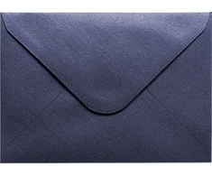 Galeria Papieru Vokai Galeri Papieru, C6, blizgančios perlamutrinės mėlynos spalvos, 150g/m2, 10vnt./pak.