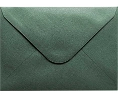 Galeria Papieru Vokai C6 PEARL 150g 10vnt žali