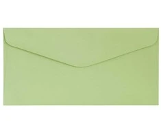 Vokai Galeria Papieru, lygūs, šviesiai žalios spalvos, 110x 220mm, 130 g/m2, 10 vnt./pak.