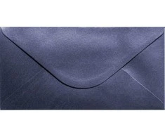 Galeria Papieru Mėlyna Vokai Galeri Papieru DL, Pearl navy mėlynas, 150g/m2, 10 vnt./pak.