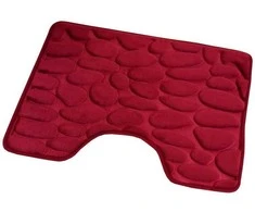 Vonios kilimėlis BENEDOMO FOAM, 50 x 80 cm, vyšninės sp.