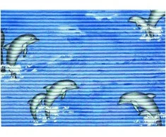 Vonios kilimėlis BENEDOMO, PVC, 50 x 80 cm, įv.dizainų