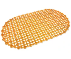Vonios kilimėlis su siurbtukais BENEDOMO, PVC, įvairių sp., 68 x 37 cm