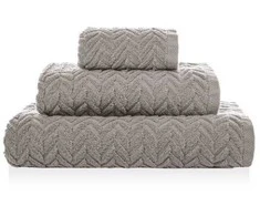 Vonios rankšluostis CHEVRON, smėlio sp., 50 x 100 cm, 500g/m2, 100% medvilnė