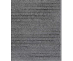 Vonios rankšluostis CREYA HILL, pilkos sp., 70 x 140 cm, 100% medvilnės, 520 g/m2