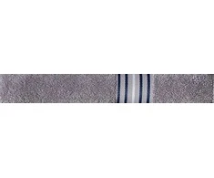 Vonios rankšluostis CREYA, pilkos sp., 50 x 90 cm, 100% medvilnės, 450 g/m2