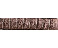 Vonios rankšluostis CREYA, rudos sp., 70 x 140 cm, 100% medvilnės, 450 g/m2
