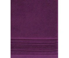 Vonios rankšluostis CREYA TAMARA, violetinės sp., 70 x 140 cm, 100% medvilnės, 450 g/m2