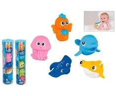 Vonios žaislas Okeano gyvūnai Splash N Squirt 5vnt. 6+ mėn.