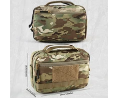 VOTAGOO Tactical vyriškas tualeto reikmenų krepšys MOLLE EDC įrankių krepšys - Multicam