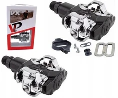 Vp Components SPD VP VXE VX-1001 pedalai - Shimano sistema + BLOKAI - XC GRAVEL