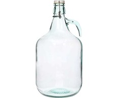 Vyno indas su užspaudžiamu kamščiu Lady Demijohn Browin 5L