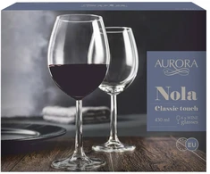 Vyno taurės AURORA NOLA, 430 ml, 6 vnt