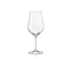 Crystalex Raudono vyno taurės Tulipa 450ml 6vnt
