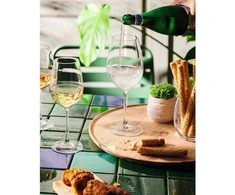 Vyno taurės Menades kristalino Luminarc 360ml/4vnt.