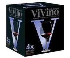 Vyno taurės Vivino Burgundy Nachtmann 700ml/4vnt.