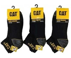 Vyr. kojinės CAT ZCM0508 juoda 39/42 3pr