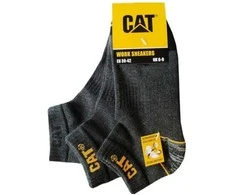 Grąžtas Vyr. kojinės CAT ZCM0570 pilka 39/42 3pr