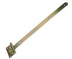 DMX Vyris vartams ZB Plieninė, žalvario spalvos 500x110x4 mm