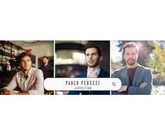 Vyriška odinė elegantiška juodos spalvos rankinė Paolo Peruzzi AL-26-BL
